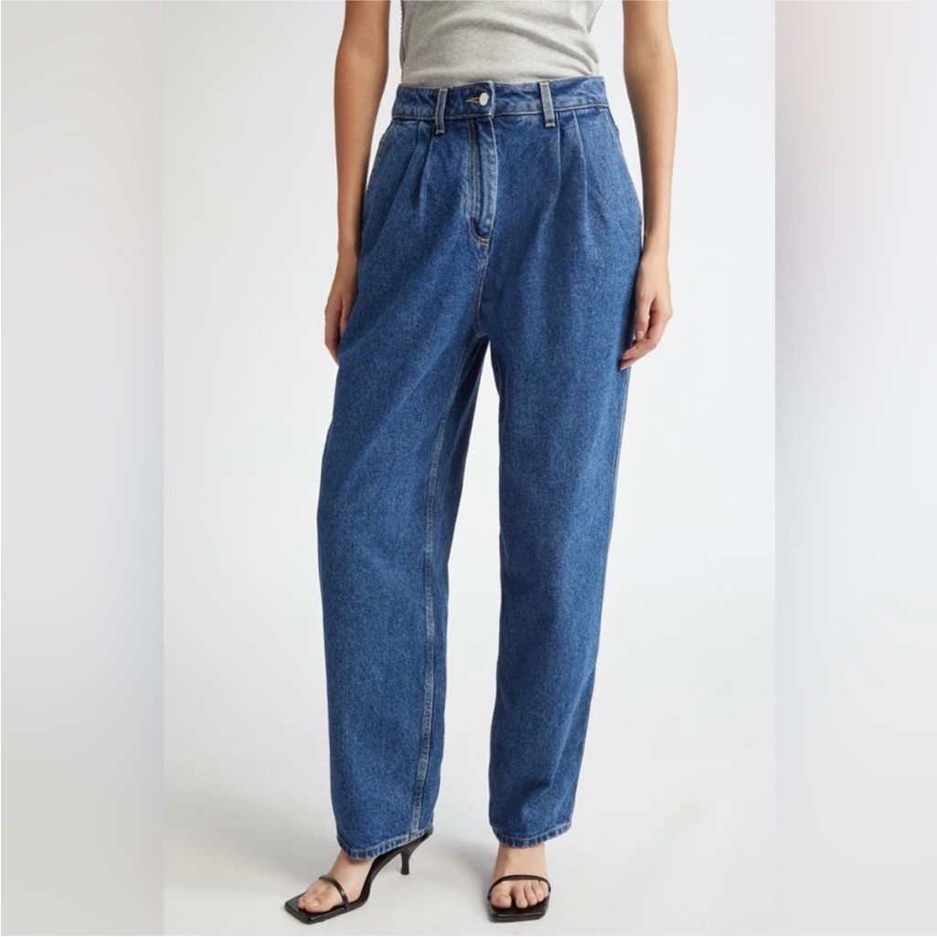 Saks Potts Shake Pleated Jeans — image 2 of 8